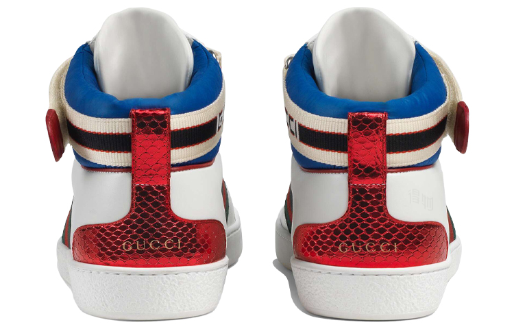 Мужские кеды Gucci ACE (белые) — фото 5