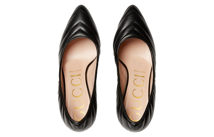 Женские туфли Gucci (черные) — фото 4