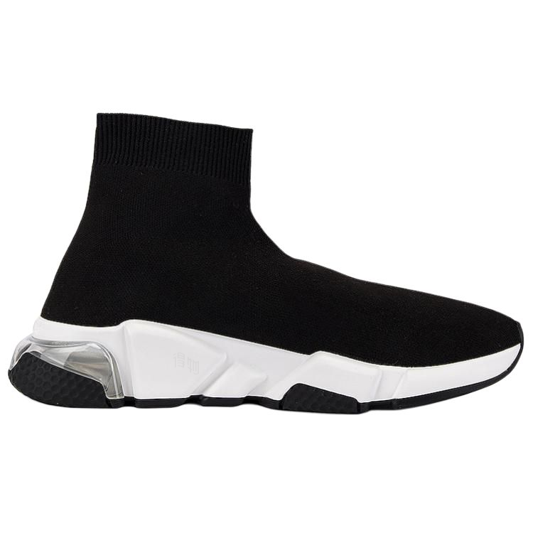 Женские кроссовки Balenciaga Speed 1.0 logo (черные) — фото 2
