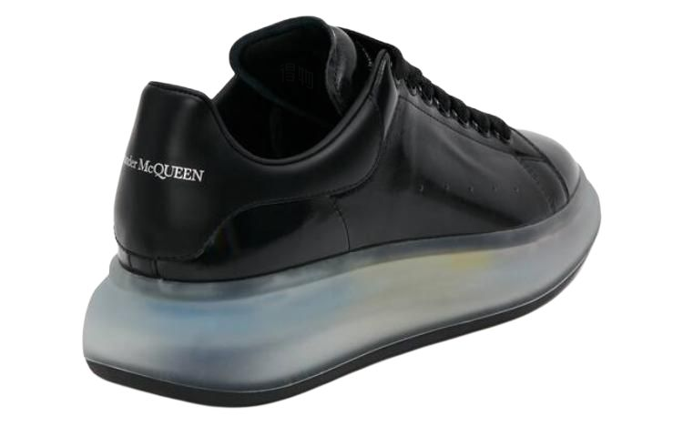 Мужские кеды Alexander McQueen Larry (черные) — фото 4