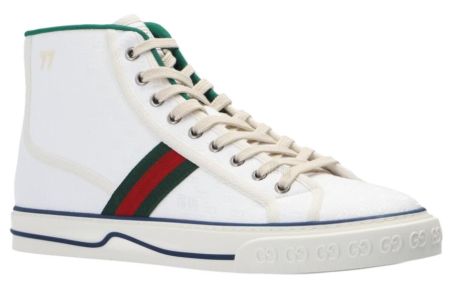 Мужские кеды Gucci Tennis 1977 (белые) — фото 2