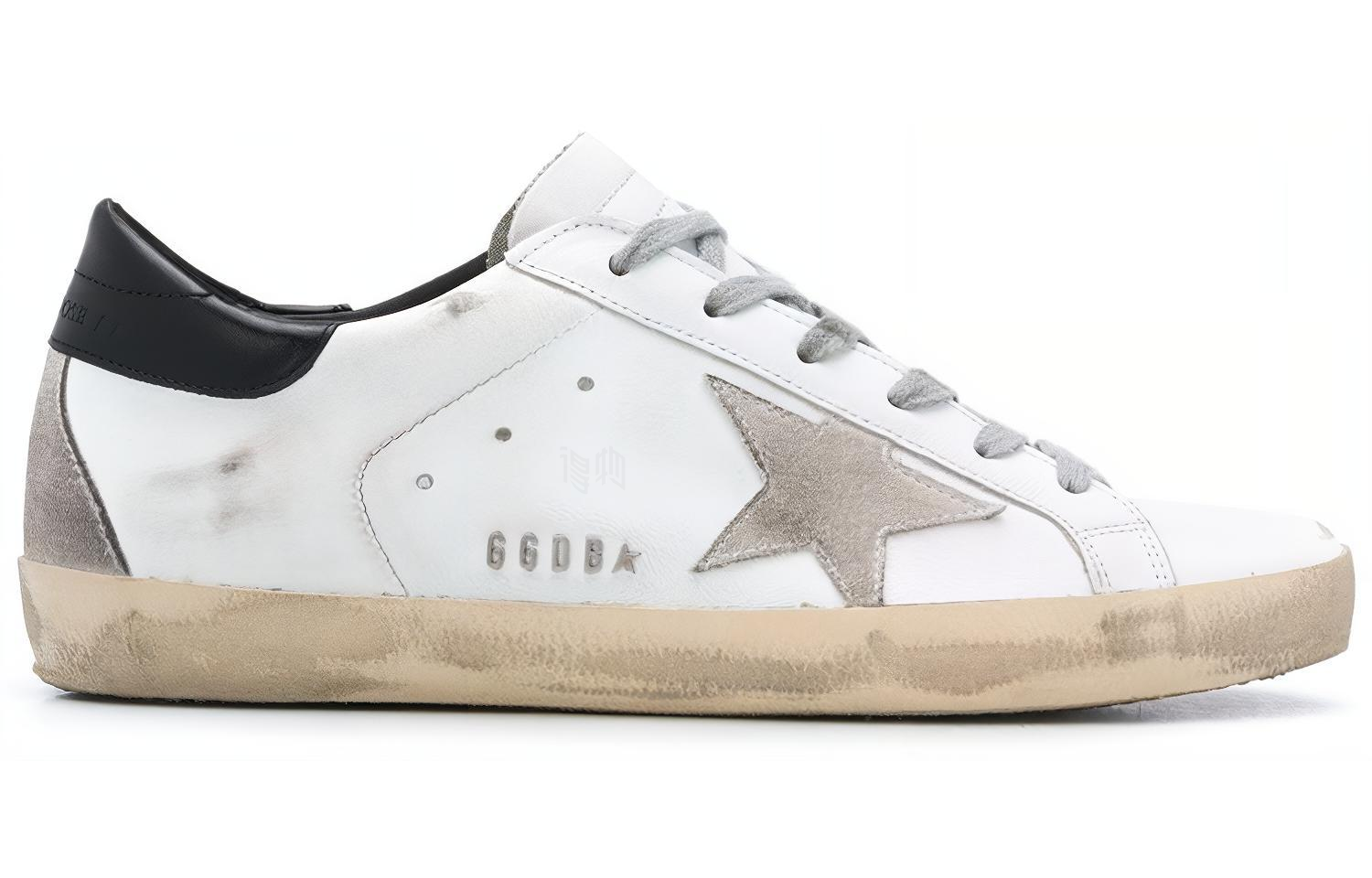 Женские кеды Golden Goose Super-Star (белые) — фото 2