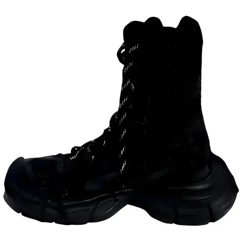 Balenciaga Combat Boots Men's Black