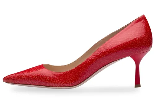 MIU MIU Slim Heel High Heels Women's Red