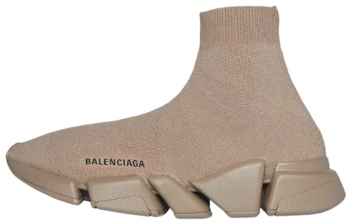Balenciaga Women's Recycled Speed 2.0 Sneaker 'Dark Beige'