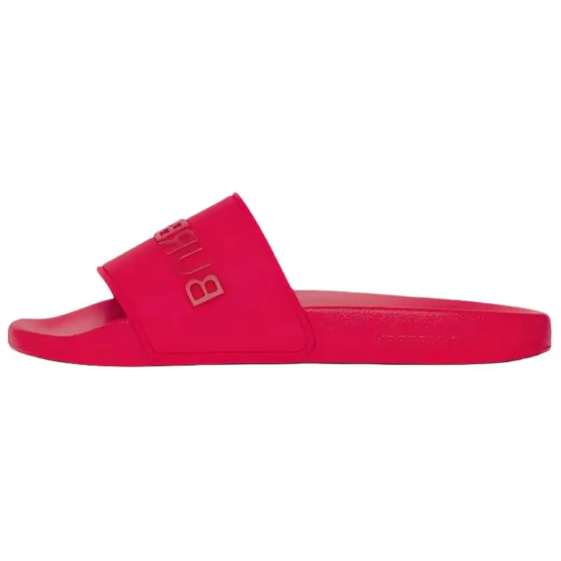 Burberry Slide Slippers Women's Bright Red