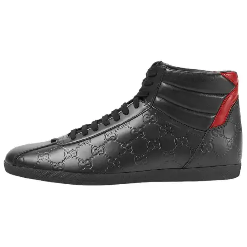 Gucci Signature High 'Black Red'