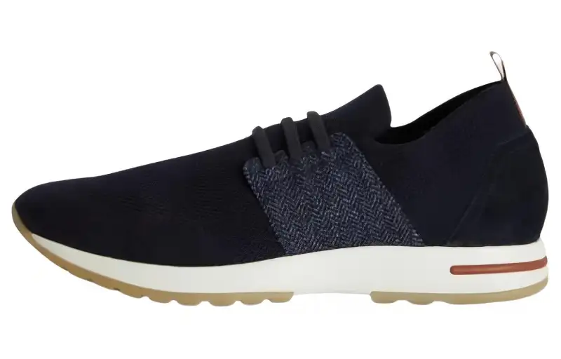 Loro Piana Low top Casual Shoes Men's Blue