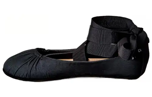 DIOR Leather Casual Shoes Women's Black