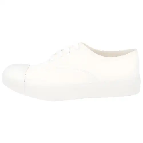 PRADA Fabric Low top Skateboard Shoes Men's White