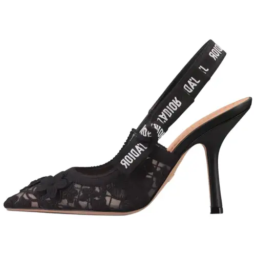 DIOR J'Adior Slim Heel High Heels 10cm Women's Black