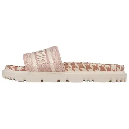 DIOR Dway Slide Slippers Women's Dusty Pink