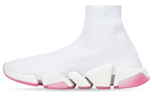 Balenciaga Women's Speed 2.0 Sneaker 'White Pink'