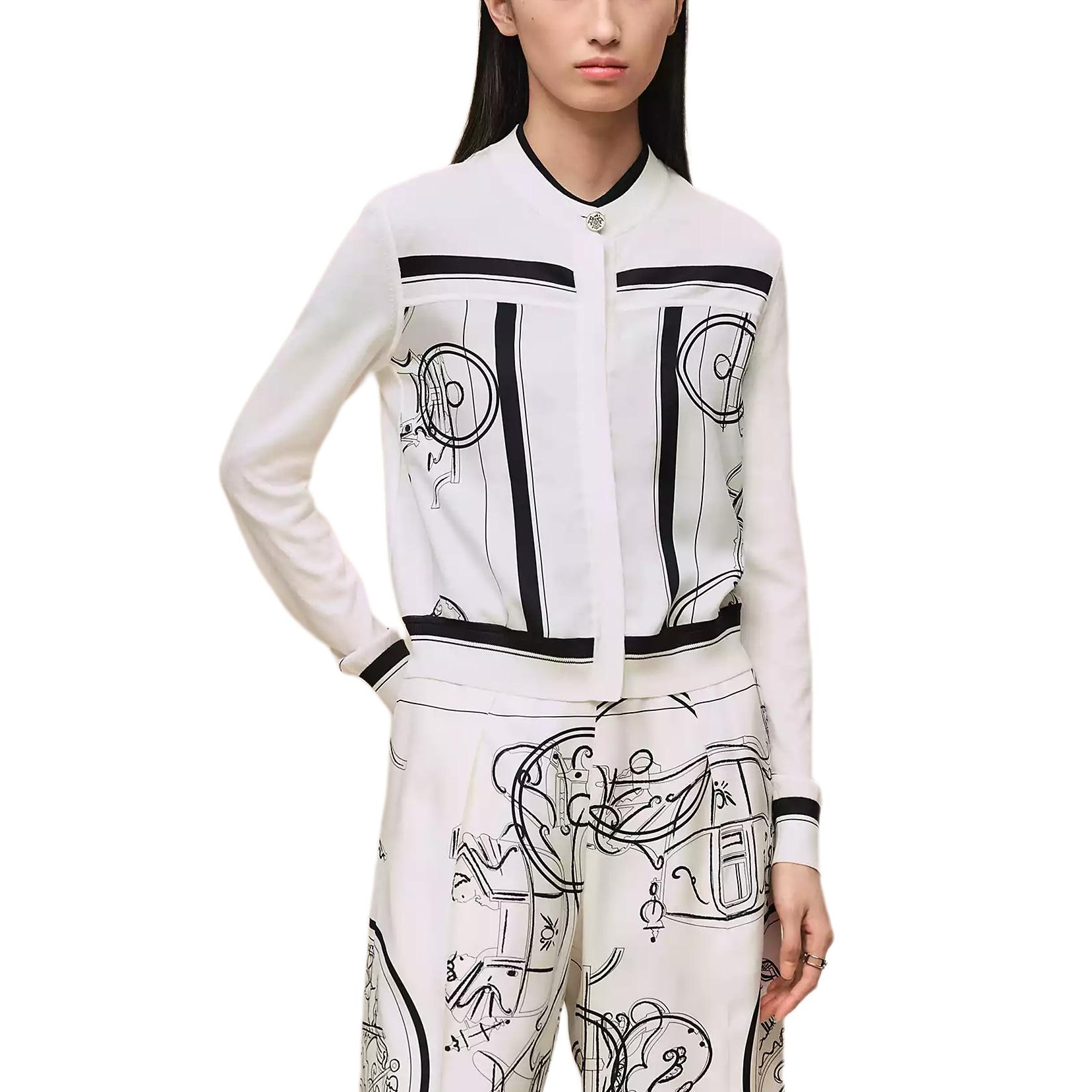 Женский кардиган Hermes SS26 (мультиколор)