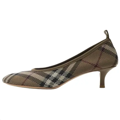 Burberry Baby Slim Heel High Heels 4.5cm Women's Brown