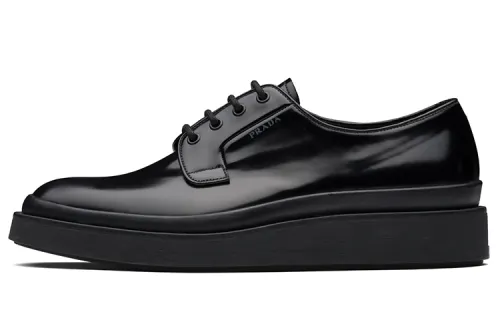 PRADA Men's Casual Shoes Men's Low Top Black