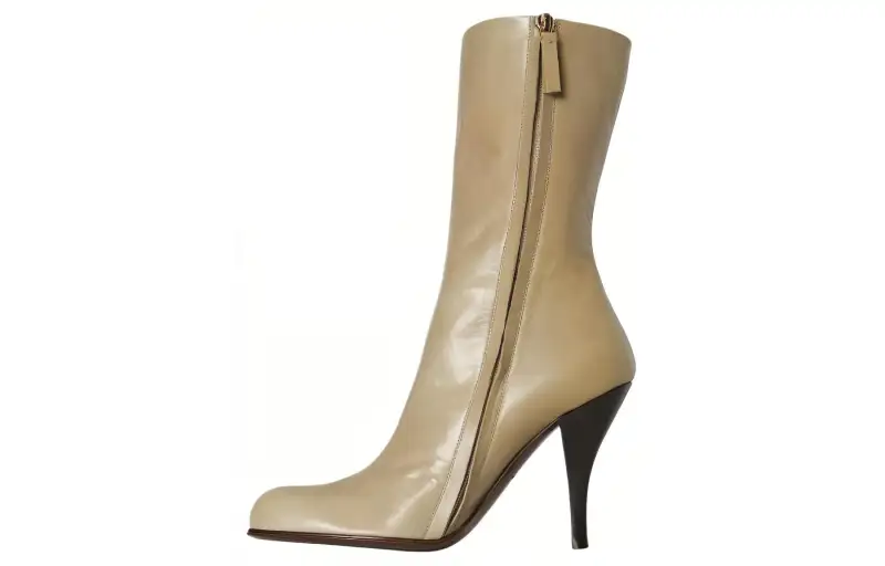 THE ROW Leather Ankle Boots 9.5cm Women's Brown