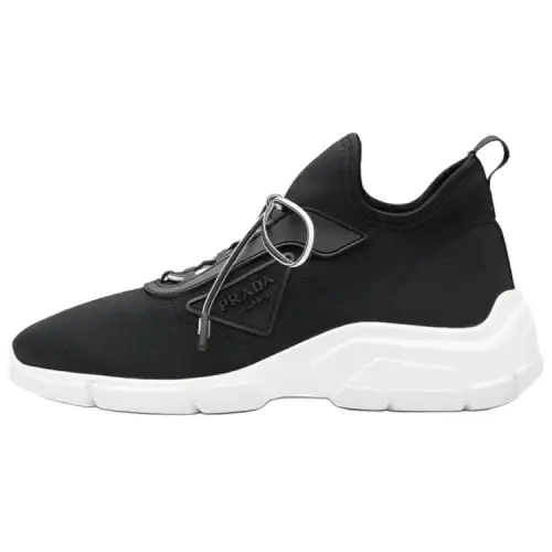 PRADA Casual Shoes Men's Low Top Black