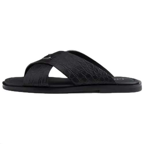 PRADA Slide Slippers Men's Black