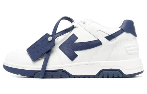 OFF WHITE Out Of Office Low Top Sneaker 'Navy White'
