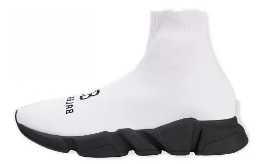 Balenciaga Speed Recycled Sneakers White/Black Women's