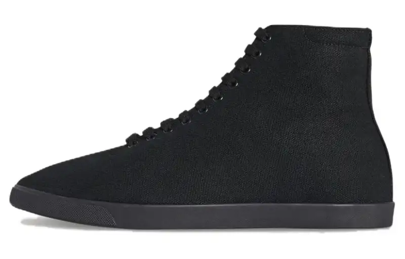 THE ROW High top Skateboard Shoes Women's Black
