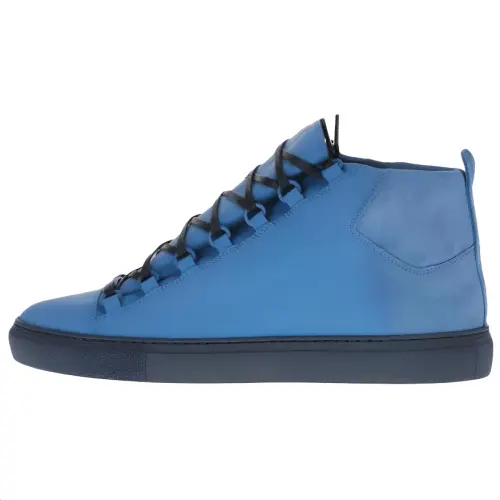 Balenciaga Arena Mid top Skateboard Shoes Men's Blue