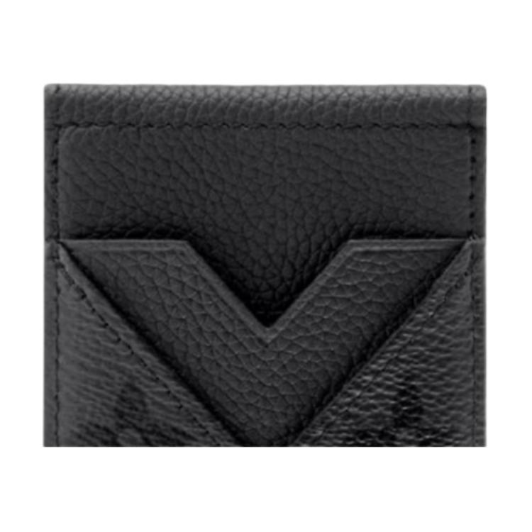 Мужской кошелек Louis Vuitton Compact Magnet (черный) — фото 8