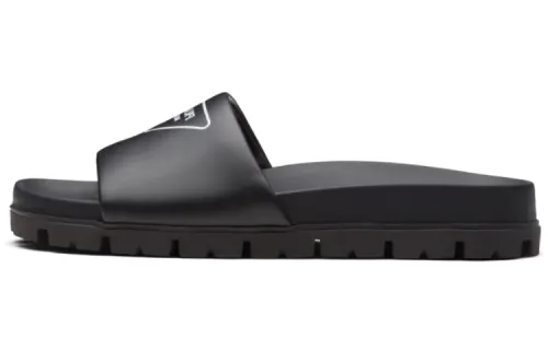 PRADA Slide Slippers Women's Black