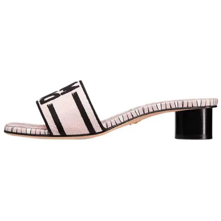 DIOR Dway Slide Slippers 3.5cm Women's Pink