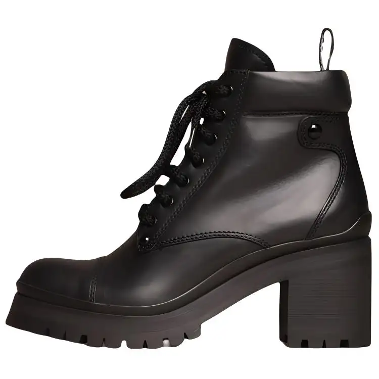 MIU MIU Classic And Versatile Ankle Boots Women's Black