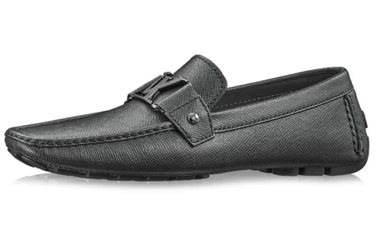 LOUIS VUITTON Monte Carlo Casual Shoes Men's Carbon Gray