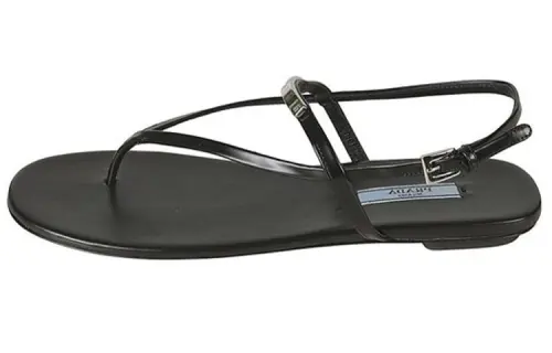 PRADA One Strap Sandals Women's Black