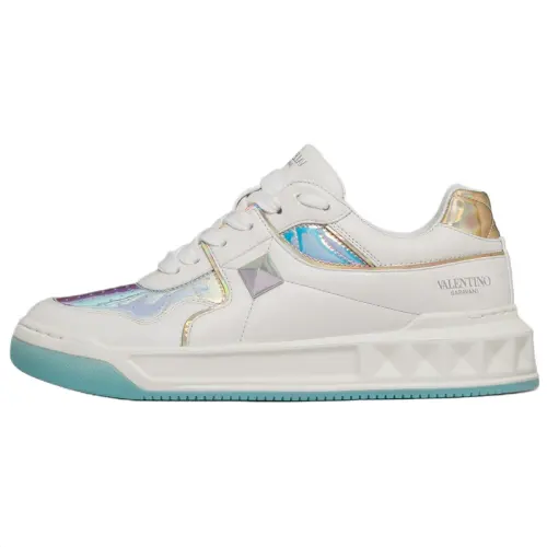 Valentino Garavani Rockstud Lace-Up Sneakers