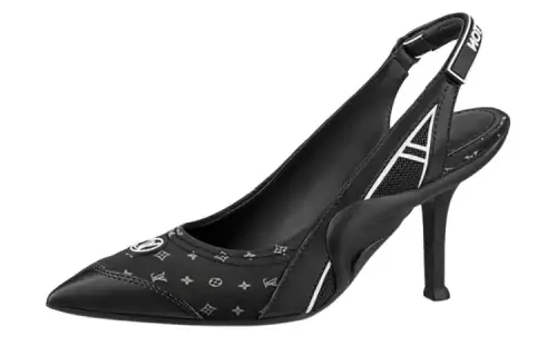 LOUIS VUITTON Archlight Slim Heel High Heels 9cm Women's Black