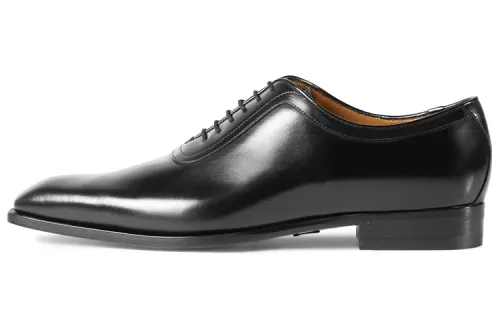 GUCCI Dress Shoes Men's Low Top Black