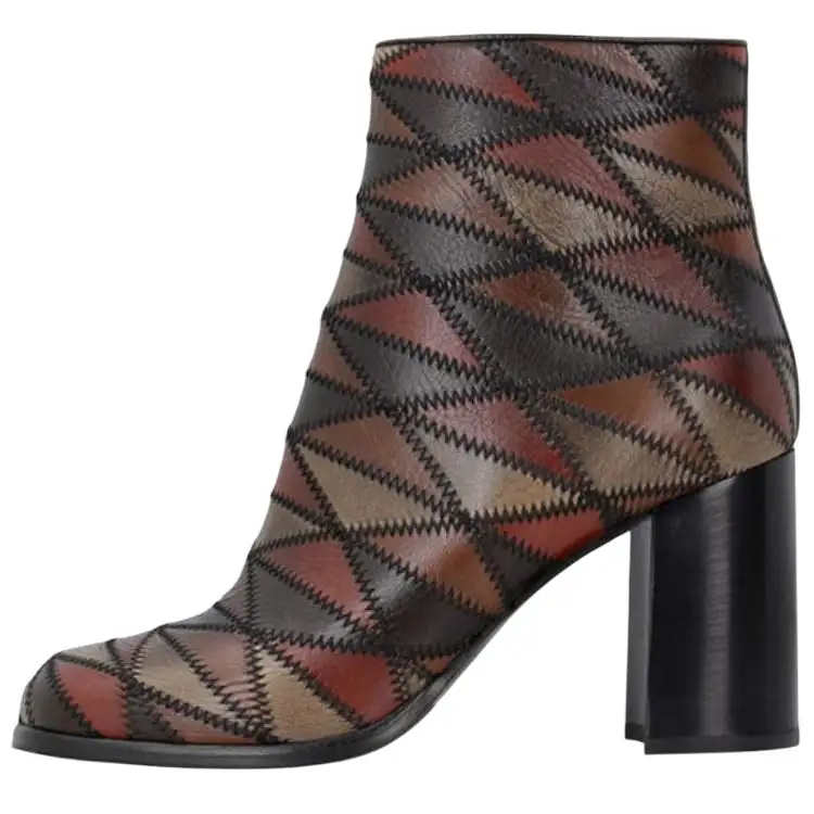 MIU MIU Ankle Boots Women's Brown