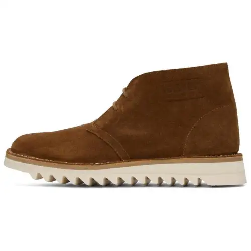 KENZO Takumi Takada Leather Ankle Boots Men's Brown