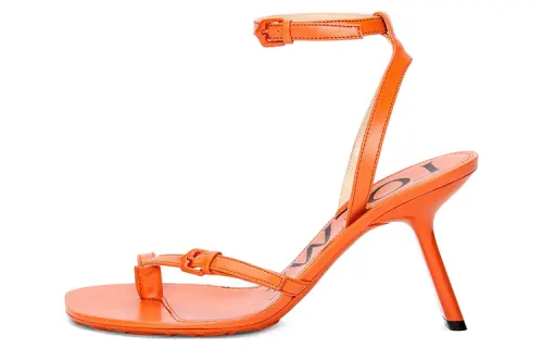 LOEWE 105mm Petal Leather Sandals