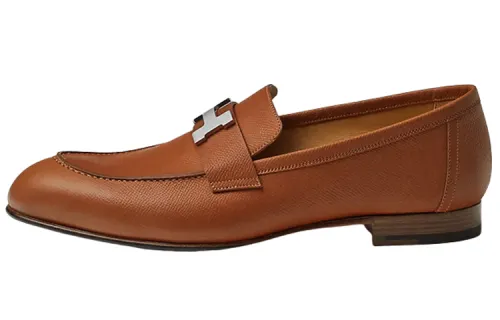 HERMES PARIS Men's Casual Shoes Men's Brown