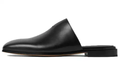 Bottega Veneta Closed Toe Slippers Men's Black