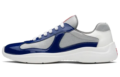 PRADA America's Cup Casual Shoes Men's Low Top Ink Blue/White