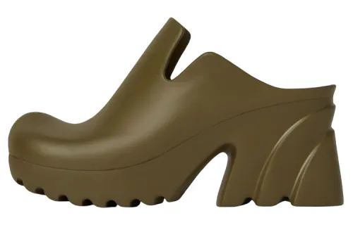 Bottega Veneta Flash Closed Toe Slippers Women's Green