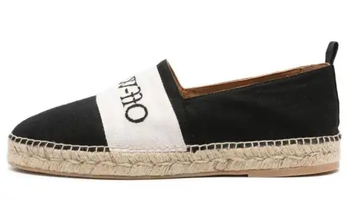 OFF WHITE Bookish Slip On Espadrilles