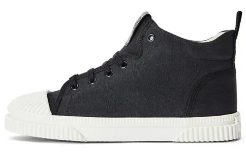 LOEWE High top Canvas Shoes Women's Black