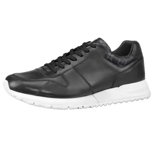 LOUIS VUITTON Run Away Low top Casual Shoes Men's Black