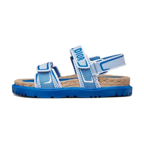 DIOR DiorAct Beach Sandals Women's Lake Blue