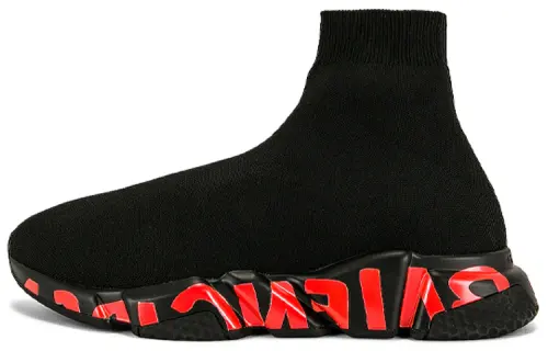Balenciaga Speed 2.0 Graffiti Black Red