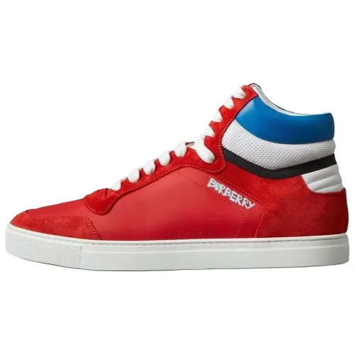 Burberry Reeth Red Suede