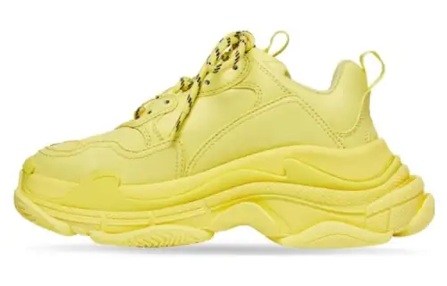 Balenciaga Women's Triple S Sneaker 'Light Yellow'